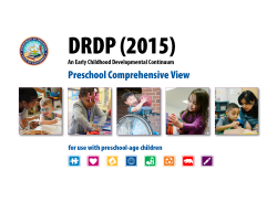 DRDP Instrument And Forms | Desired Results For Children And Families